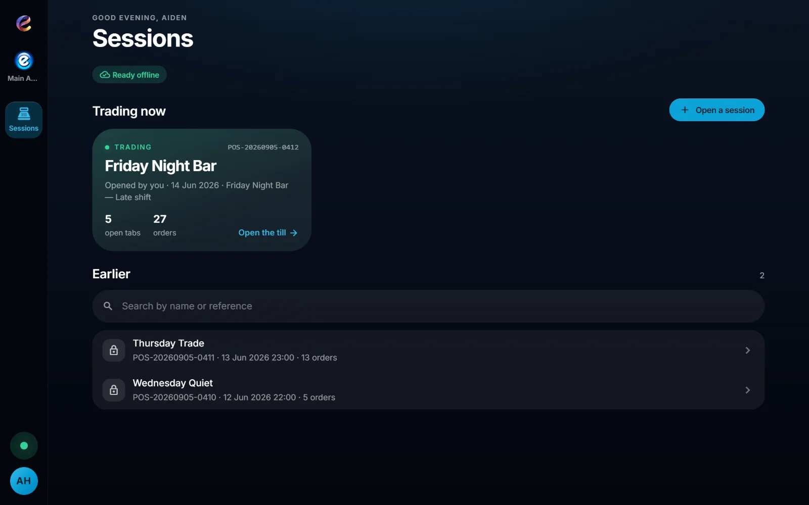 PosSync screenshot 1